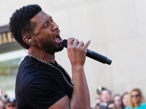 Singer Usher performs on NBC's 'Today' show in New York, May 18, 2012. (REUTERS/Brendan McDermid)