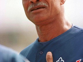 Former Montreal Expos player and manager Felipe Alou. (Reuters file photo)