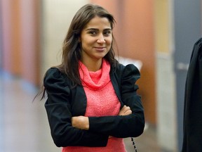 Amanda Rodrigues at the Palais de Justice courthouse in Montreal, Sept. 8, 2011. (PIERRE-PAUL POULIN/QMI AGENCY)