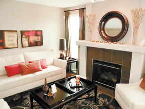 Even without the new Sterling Standard features, the Trenton showhome at The Orchards of Ellerslie is cosy.