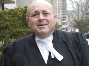 Defence lawyer John Rosen (QMI AGENCY PHOTO)