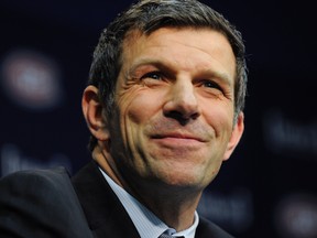 Canadiens' general manager Marc Bergevin says the Habs will not choose their next head coach this week. (QMI Agency)