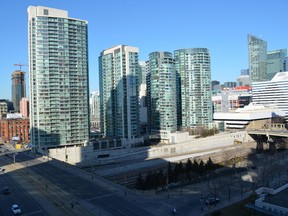 Condos in downtown Toronto. (QMI AGENCY FILE PHOTO)