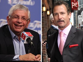 Radio host Jim Rome and NBA commissioner David Stern went head-to-head Wednesday after the analyst questioned the league's draft lottery.