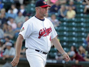 Manager Rick Forney is expected to announce a new left-handed pitcher to be tested on Friday, Goldeyes radio guy, Paul Edmonds, tweeted. (JASON HALSTEAD/Winnipeg Sun files)
