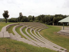 The Riverwalk Amphitheatre.