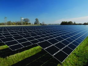 Solar panels in Lambton County. OBSERVER FILE PHOTO/ QMI AGENCY
