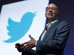 Twitter's CEO Dick Costolo gestures during a conference at the Cannes Lions in Cannes June 20, 2012. Cannes Lions is the International Festival of creativity. (REUTERS/Eric Gaillard)