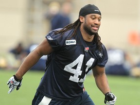 Clint Kent, released by the Blue Bombers last weekend, was part of that team's infamous Swaggerville. (QMI Agency file)