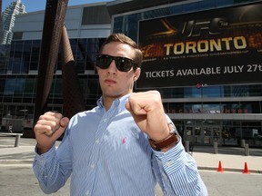 UFC fighter Rory MacDonald dropped by the Air Canada Centre on Monday to chat about his coming Toronto bout with B.J. Penn at UFC 152 on Sept. 22.