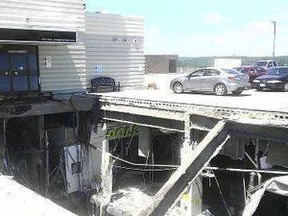 The Algo Centre Mall roof collapsed June 23.