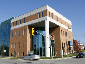 The Owen Sound courthouse