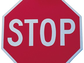 stop sign