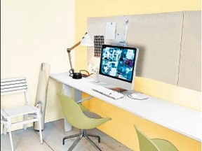 Home offices can work in most spaces.