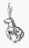 A sterling silver bucking horse charm ($64, Thomas Sabo, style: CC0651, Thomassabo.com) can be worked on a bracelet or a chain. (Supplied)