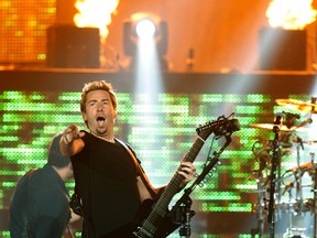 Nickelback in concert at the ACC in Toronto in this April 22, 2012, file photo.  (Craig Robertson/QMI Agency)