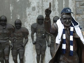 To start the healing process at Penn State, the JoePa statue must first come down. (Getty Images)