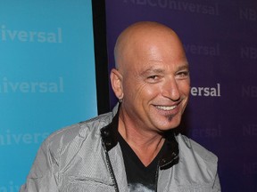 TV Personality Howie Mandel attends the NBCUniversal summer press day held at The Langham Huntington Hotel and Spa on April 18, 2012 in Pasadena, California. (David Livingston/AFP)