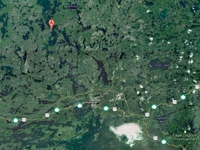 Minaki, Ontario. (Google Maps)