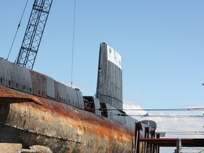 HMCS Ojibwa in Hamilton