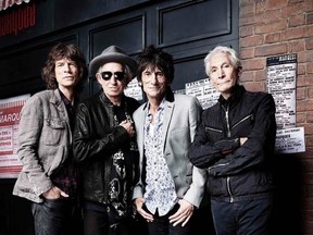 The Rolling Stones' Mick Jagger, Keith Richards, Ronnie Wood and Charlie Watts (L-R). (ReutersRANKIN/Handout)