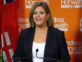 NDP Leader Andrea Horwath. (QMI AGENCY FILES)