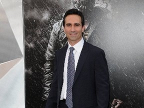 Nestor Carbonell attends the 'The Dark Knight Rises' New York Premiere at AMC Lincoln Square Theater, July 16, 2012. (WENN.COM)