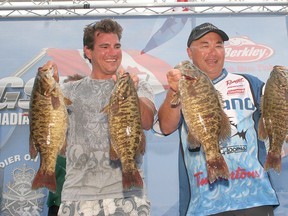 Bob Izumi, right, is one of the former champions in this year's field at the Kingston Canadian Open of Fishing. (The Whig-Standard)