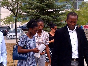 The victim's family left court Thursday and declined to comment to the media (IAN ROBERTSON/Toronto Sun).