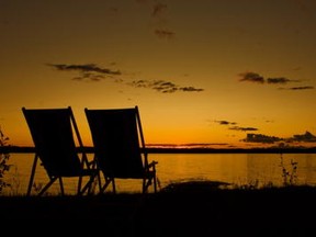 Photo courtesy of Ministry of Natural Resources
Sunset at Ivanhoe Lake Provincial Park
