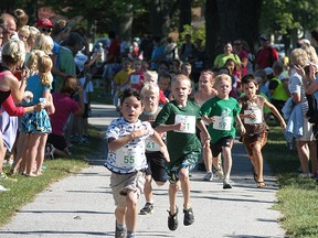 Over 70 kids took place in the St. Clair River Run's Minnow Run in 2013. The sixth edition of the race will take place this Saturday.