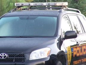 Treaty Three Police car.