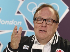 Will Marcel Aubut return as president of the Canadian Olympic Committee for the 2014 Winter Games? He's not saying - yet. (MIKE RIDERWOOD/PHOTO COURTOISIE)