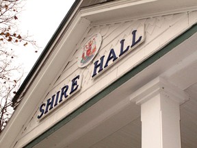 Prince Edward County shire hall