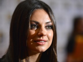 Actress Mila Kunis attends Walt Disney Studios: "Frankenweenie," "Wreck It Ralph" and "Oz" during Comic-Con International 2012 held at the Hilton San Diego Bayfront Hotel on July 13, 2012 in San Diego, California. (Frazer Harrison/Getty Images/AFP)