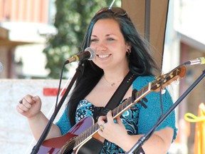 Kincardine Summer Music Festival returns for its 23rd year, August 3-16, 2013. Andrea Matchett of Kincardine performs Aug. 11 at 4pm as part of the free concerts in Victoria Park. The annual event includes two weeks of professionally-taught music classes for all skill levels and both free community concerts and a concert series into the evenings. www.ksmf.ca (TROY PATTERSON/KINCARDINE NEWS)