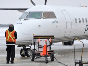 Porter Airlines at Victor M. Power Airport in Timmins