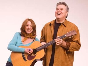 Wendell Ferguson, one of Canada's top country guitarists, and folk artist Katherine Wheatley take to the stage at the Grace Hartman Amphitheatre on Wednesday./Supplied photo