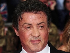 Sylvester Stallone at the recent U.K. premier of The Expendables 2 at Empire Leicester Square. (LIA TOBY/WENN.com)