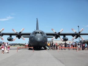Canadian Forces 424 Squadron Hercules C-130.
Erica Bajer photo.