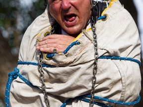 Patrick McCullagh performs during the Fringe Festival in Edmonton on Tuesday, August 21, 2012. CODIE MCLACHLAN/EDMONTON SUN QMI AGENCY