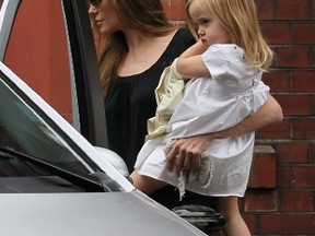 Angelina Jolie and Vivienne Jolie-Pitt. (WENN.com)