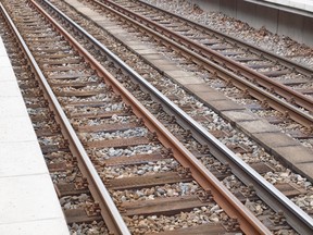 File photo of train tracks. (FOTOLIA)