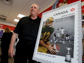 Former Edmonton Eskimos quarterback Tom Wilkinson, who was part of the squad that won five consecutive Grey Cups in the late ’70s and early ’80s. (Perry Mah, Edmonton Sun)