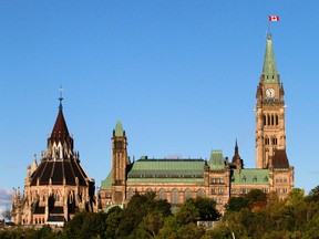 The Parliament Buildings in Ottawa. (Postmedia Network file photo)