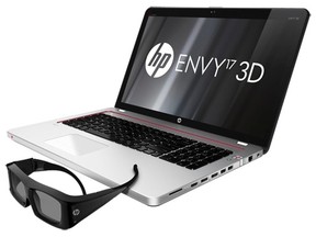 ENTERTAINMENT CENTRAL Really, who's got space for a TV in their dorm room? Pump up your entertainment experience with HP's Envy 17-inch 3D-enabled laptop. The Envy family is kitted out with built-in Beats audio, including dual speakers and a subwoofer (there's even a volume knob on the keyboard). This 17-inch iteration also comes with a Blu-ray drive and 3D capabilities ï¿½ the active-shutter viewing glasses are included ï¿½ and you can store tons of music, movies and TV shows on the 1-terabyte hard drive. It's $1,598 at Best Buy. (Supplied)