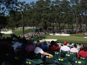 The 16th hole at Augusta National Golf Club in Augusta, Georgia. (AFP)