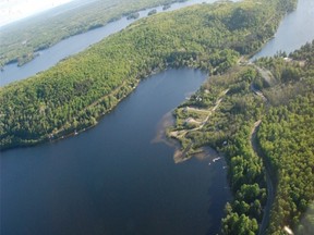 North Bay Trout Lake Aerial