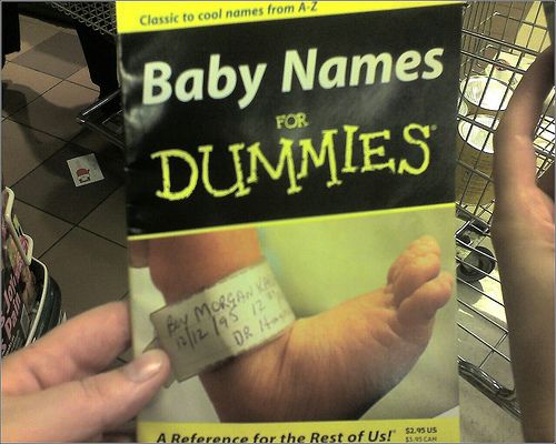 Baby Names for Dummies book