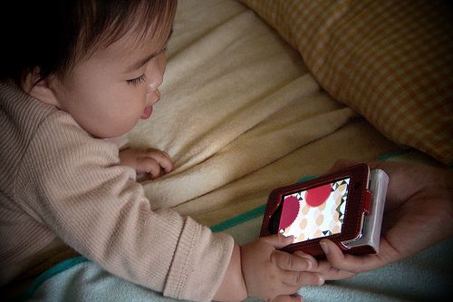 Baby and iPod Touch